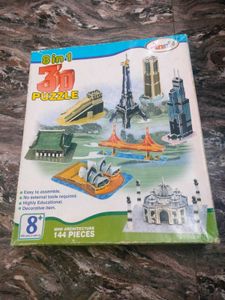 8-in-1 3D Puzzle - Mini Architecture