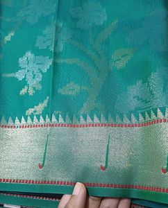 💥Diwali Dhamaka💥 Royal Teal Paithani Saree