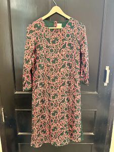 Chic Floral Print Dress