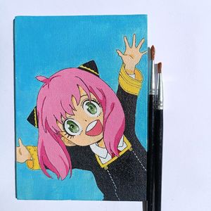 Anya Forger (Anime) Canvas Painting