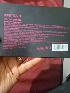 Beauty Glazed Color Board Eyeshadow Palette