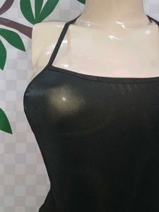 1424 Black One Piece Swimsuit