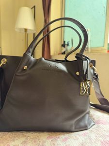 Original Armani Exchange Sling Tote with dust bag