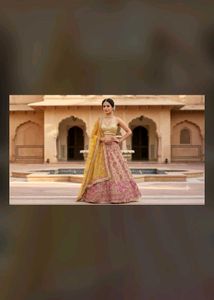 Stunning Embroidered Lehenga Choli Set