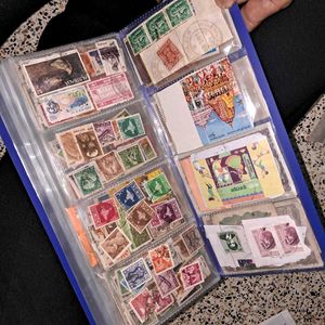Old hobbv collectibles in Album