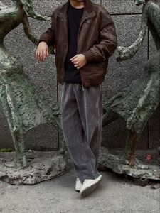 Men's Brown Bomber Jacket