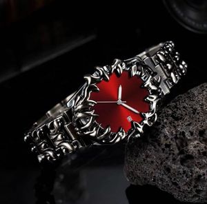 Grunge Red Eclipse Gothic Claw Watch