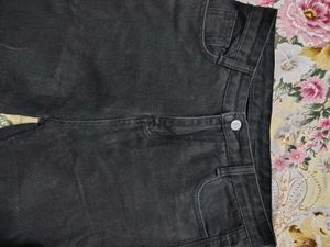 Washed black Denim Jeans