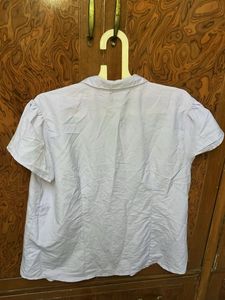 Casual Button-Up Short Sleeve Shirt