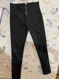 Black High Waist Jeans