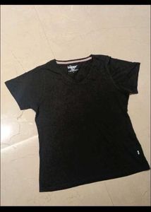 Light Blue Speckled T-Shirt