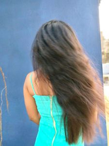 Elegant Teal Off-Shoulder Gown