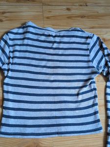 Striped Long Sleeve Top