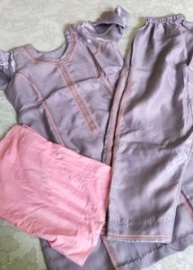 Shimmer  Kurta  with dupatta