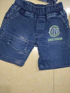 Cute Denim Shorts for Girls (Set of 3)