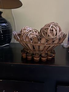 Bowl Rustic Woven Decorative