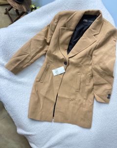 Chic Tan Blazer Jacket