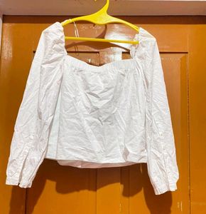 White Full Tops