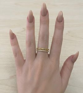 Elegant Gold Embroidered Ring