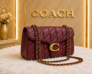 COACH TABBY SHOULDER QUILTED BAG 26 BA