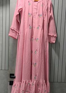 Pink Set Elf Brand With Dupatta And Pant