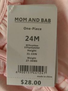 Mom And Bab Angel Wings Romper