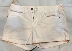 White Shorts