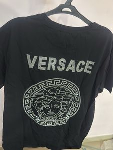 Sparkling Graphic Black T-Shirt