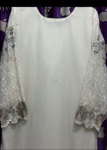 Embroidered Kurta Set with Dupatta