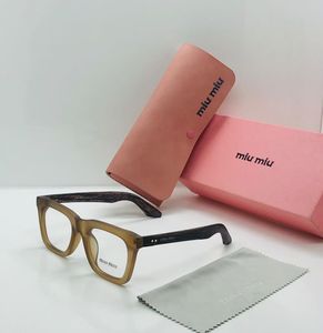 Miu- Miu Black Rectangular Eyeglasses