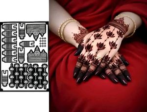 Henna Tattoo Stencils