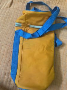 Orange &amp; Blue Insulated Bag for cold and hot drink