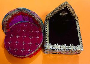 New 2 combo Set Laddu Gopal Singhasan