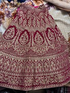 Bridal Lehenga with padded blouse