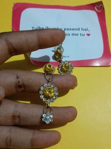 Sparkling Gold Earrings