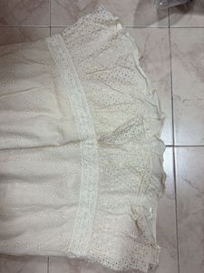 Chic White Eyelet Sundress
