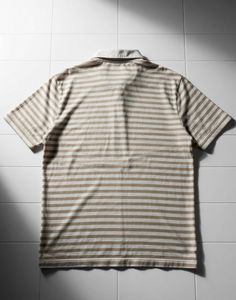 Striped Lacoste Polo Shirt