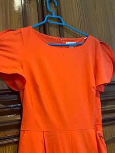 Calvin Klein Orange Jumpsuit Brand new