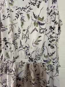 Beautiful Printed high N Low Dress By H&amp;M