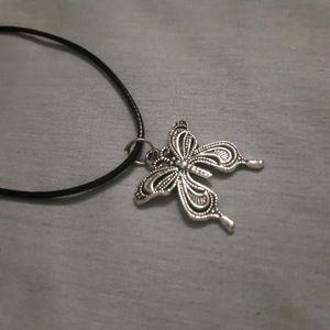 Butterfly Pendant Necklace