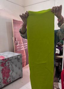 Vibrant Green Kurta Set with Dupatta