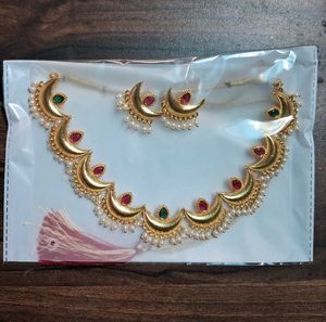Gold Plated Necklace Set