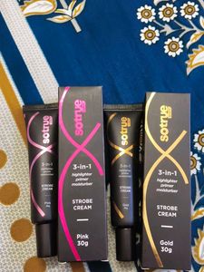 Sotrue 3-in-1 Strobe Cream (Pink & Gold)