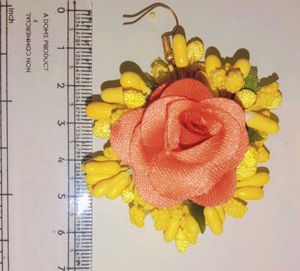 Floral Earrings And Maangtika Set