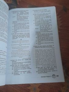 CBSE Class 12 English Core Sample Papers 2024-25