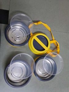 Yellow Stackable Lunch Box