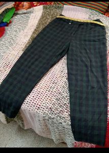 Classic Plaid Trousers