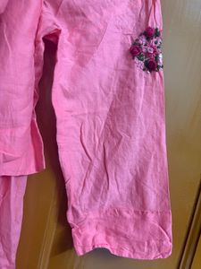 Embroidered cotton dress
