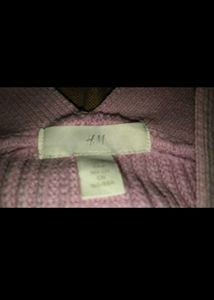 levender unique shoulder Cardigan Sweater