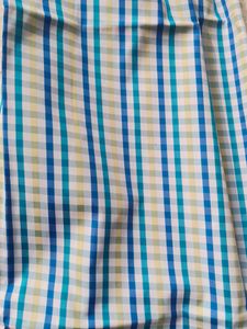 Checkered Casual Pants with Ties